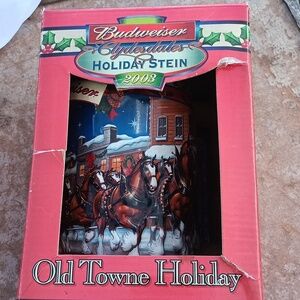 ☆2003 Budweiser Stein New In the Box